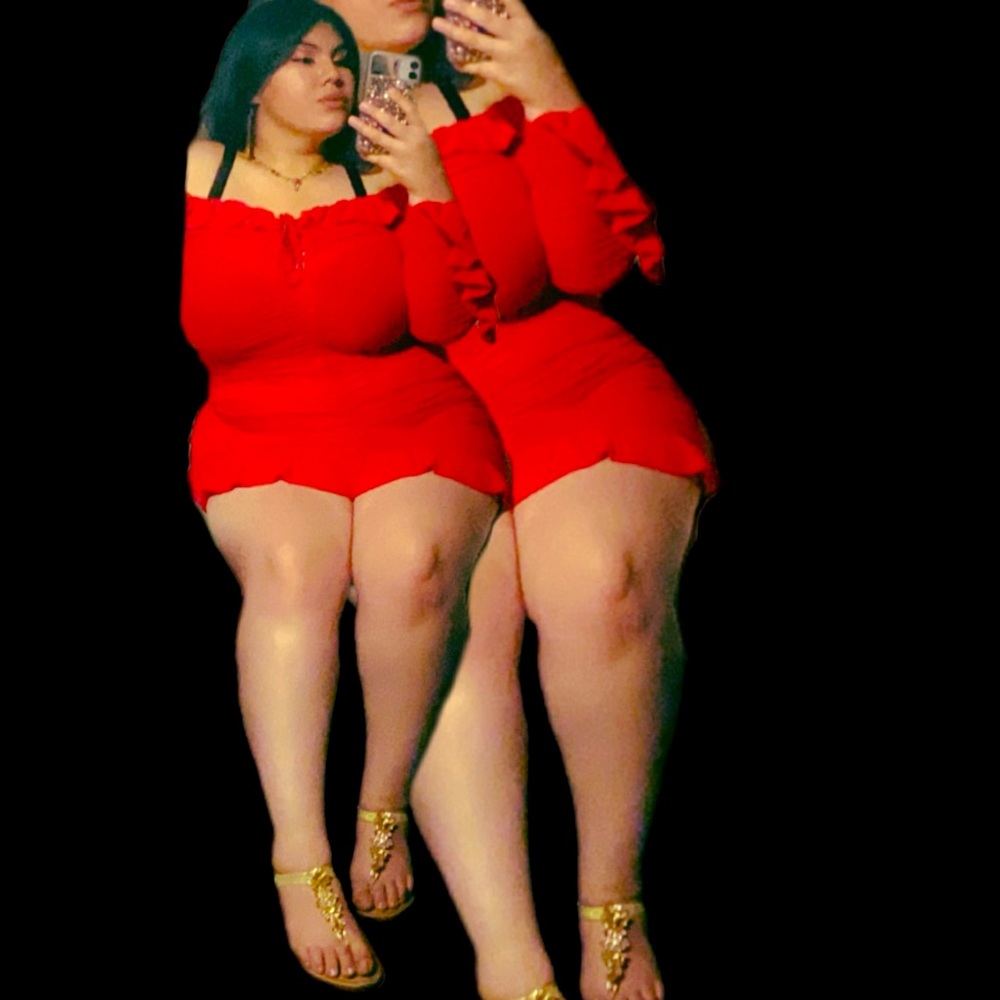 Latinate brand, red, dress, Size XL